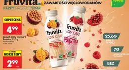 Biedronka Jogurt pitny Fruvita Low Carb mango-marakuja oferta