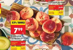 Biedronka Brzoskwinie Paraguayo na wagę oferta