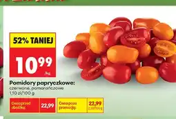 Biedronka Pomidory papryczkowe pomarańczowe oferta