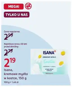 Rossmann Isana, kremowe mydło w kostce, 150 g oferta