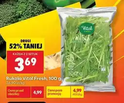 Biedronka Rukola Vital Fresh 100 g oferta