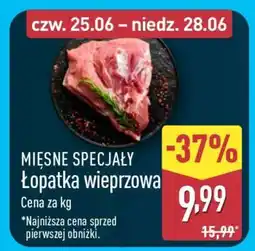 ALDI łopatka wieprzowa oferta