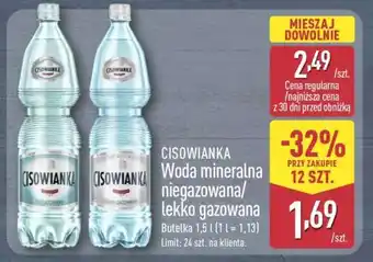 ALDI Cisowianka oferta