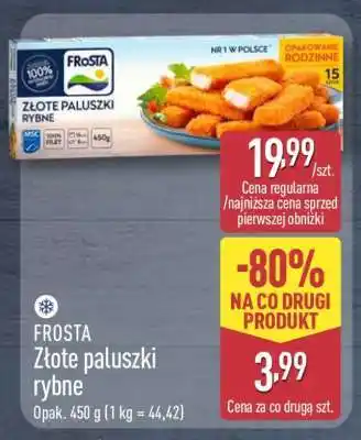 ALDI FROSTA Złote paluszki rybne oferta