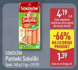 ALDI SOKOŁÓW Parówki Sokoliki oferta