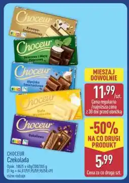 ALDI CHOCEUR Czekolada oferta