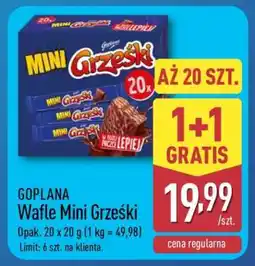 ALDI Goplana Wafle Mini Grześki oferta