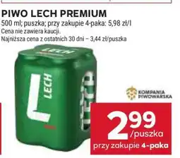 Stokrotka Market Piwo LECH PREMIUM oferta