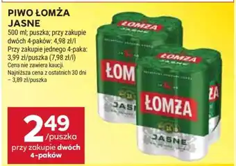 Stokrotka Market Piwo ŁOMŻA JASNE oferta