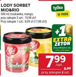 Stokrotka Market Lody Sorbet Mio&Rio oferta