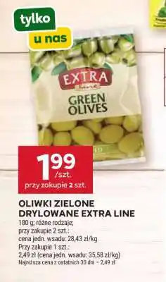 Stokrotka Market OLIWKI ZIELONE DRYLOWANE EXTRA LINE oferta