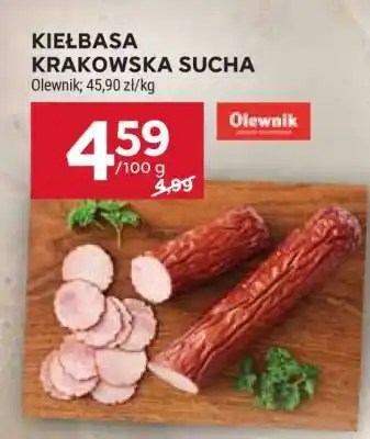 Stokrotka Market Kiełbasa krakowska sucha oferta