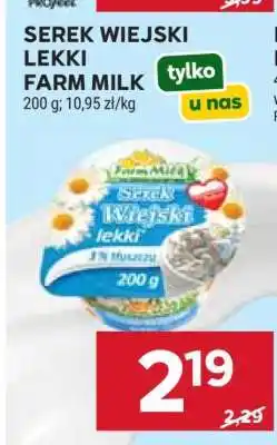 Stokrotka Market Serek Wiejski Lekki Farm Milk oferta