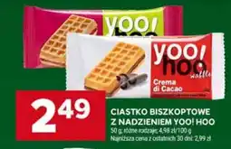 Stokrotka Market Ciastko biszkoptowe z nadzieniem Yoo! Hoo oferta