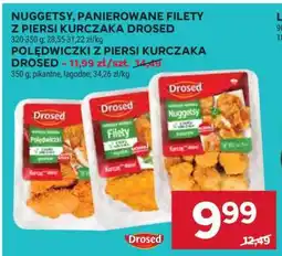 Stokrotka Market Nuggetsy, panierowane filety z piersi kurczaka Drosed oferta