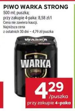 Stokrotka Market Piwo WARKA STRONG oferta