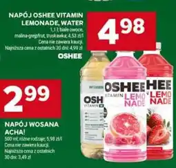 Stokrotka Market NAPÓJ OSHEE VITAMIN LEMONADE, WATER oferta