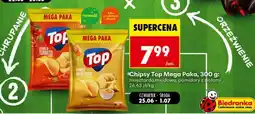 Biedronka Chipsy Top Mega Paka, 300 g oferta