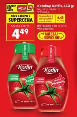 Biedronka Ketchup Kotlin, 450 g oferta