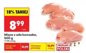 Biedronka Mięso z uda kurczaka, 500 g oferta