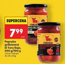 Biedronka Papryka grillowana El Toro Rojo, 290 g/190 g oferta