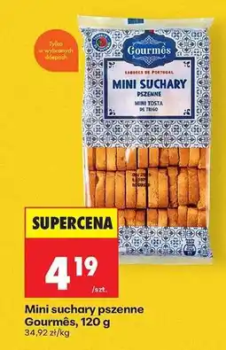 Biedronka Mini suchary pszenne Gourmés, 120 g oferta