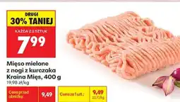 Biedronka Mięso mielone z nogi z kurczaka Kraina Mięs , 400 g oferta