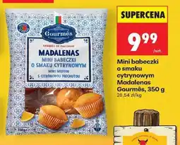 Biedronka Mini babeczki o smaku cytrynowym Madalenas Gourmês, 350 g oferta