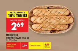 Biedronka Bagietka czosnkowa 165 g oferta