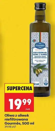 Biedronka Oliwa z oliwek niefiltrowana Gourmês, 500 ml oferta