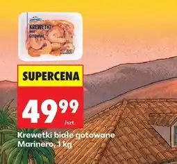 Biedronka Krewetki białe gotowane Marinero, 1 kg oferta