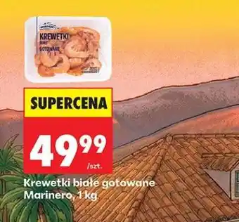 Biedronka Krewetki białe gotowane Marinero, 1 kg oferta