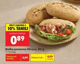 Biedronka bułka poranna fitness , 80 g oferta