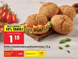 Biedronka Bułka śniadaniowa pełnoziarnista, 73 g oferta