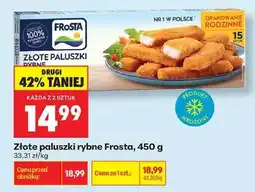 Biedronka Złote paluszki rybne Frosta 450 g oferta