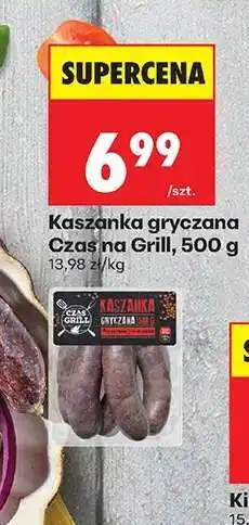 Biedronka Kaszanka gryczana Czas na Grill, 500 g oferta