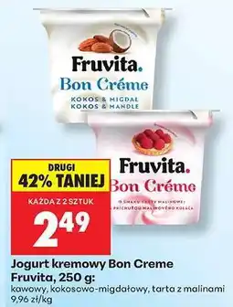 Biedronka Jogurt kremowy Bon Creme Fruvita, 250 g oferta