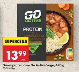 Biedronka Danie proteinowe Go Active Vege, 420 g oferta