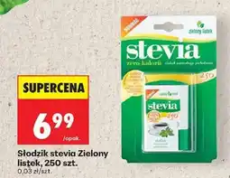 Biedronka Słodzik stevia Zielony listek, 250 szt oferta