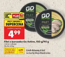 Biedronka Filet z kurczaka Go Active, 150 g/90 g oferta
