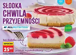 Biedronka Sernik z malinami Frulove, 450 g oferta