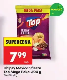 Biedronka Chipsy Mexican fiesta Top Mega Paka, 300 g oferta