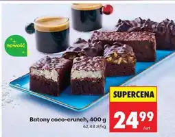 Biedronka Batony coco-crunch, 400 g oferta