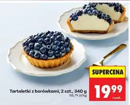 Biedronka Tartaletki z borówkami, 2 szt., 340 g oferta