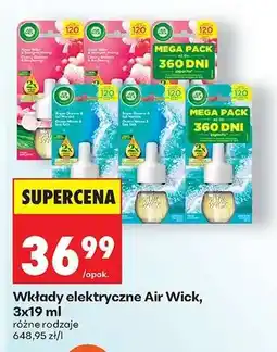 Biedronka Wkłady elektryczne Air Wick, 3x19 ml oferta