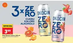 Biedronka Piwo Okocim 3xZero, 500 ml oferta