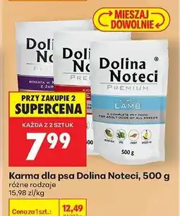 Biedronka Karma dla psa Dolina Noteci, 500 g oferta