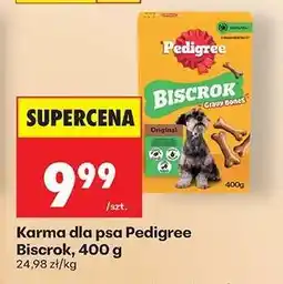 Biedronka Karma dla psa Pedigree Biscrok, 400 g oferta