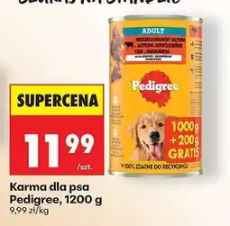 Biedronka Karma dla psa Pedigree , 1200 g oferta
