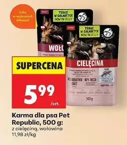 Biedronka Karma dla psa Pet Republic, 500 g oferta